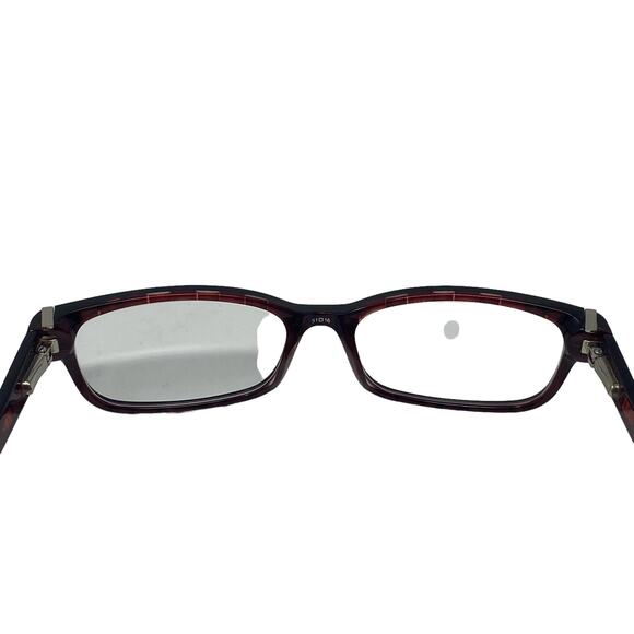 BULOVA Woman's Brown Eyeglasses Frames With Gray Case 51 16 140 Needs Lens - Picture 10 of 16